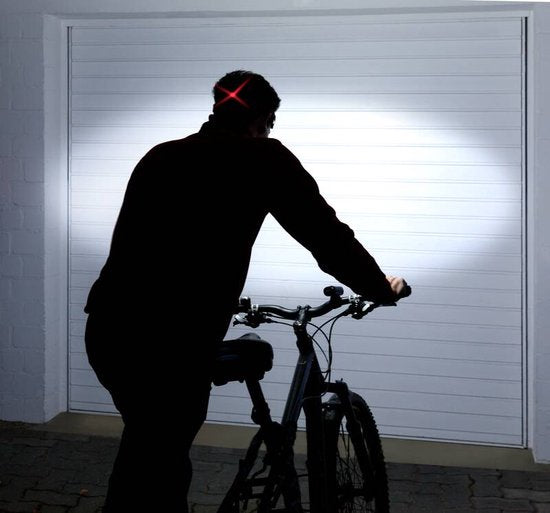 Wetelux COB LED bandhoofdlamp met 3-voudige lichtmodus, 200 lumen