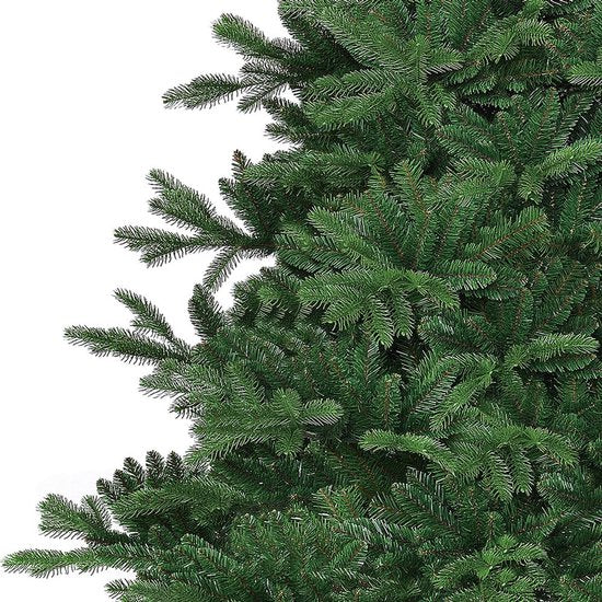 Black Box Trees Brampton Kunststof Kerstboom met PVC en PE Naalden - Kunstboom met Scharnierconstructie en 684 Takken - Kerstversiering voor Binnen - H120 x Ø91 cm - Groen