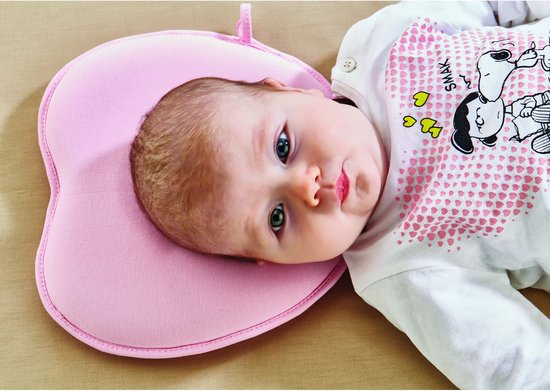 Babyjem Roze Ergonomisch Hoofdkussentje 1114151