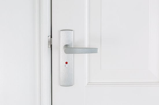 AXA Binnendeurbeslagset – Incl. Deurkrukken & Slot – TL63 – 38-54 mm – Aluminium