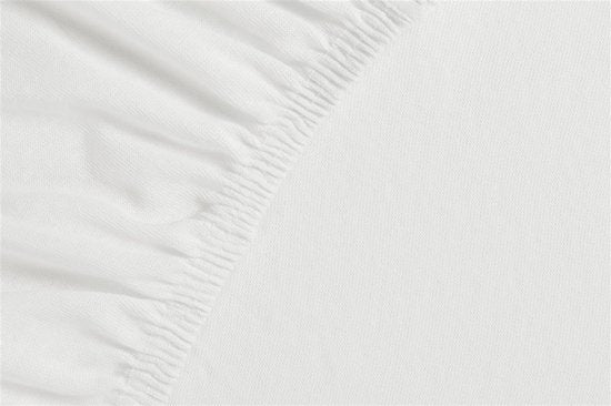 Ambiante - Jersey - Boxspring Hoeslaken - 180x200 cm - Wit
