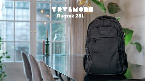 TRVLMORE Rugzak - 28L - 15,6 inch - Laptop Rugtas - Schooltas - Unisex - Spatwaterdicht Groen