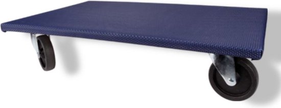 Toolland Meubelroller, met 4 zwenkwielen, draagkracht tot 400 kg, blauw