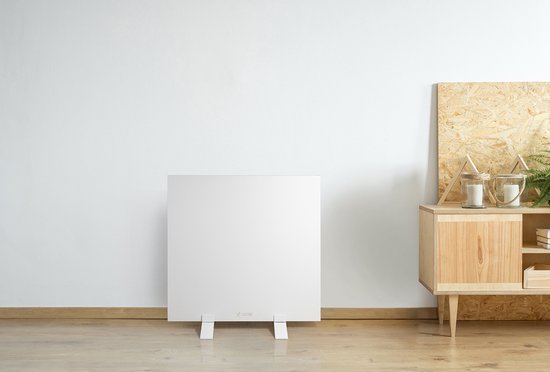 Vlectro - Slim infraroodverwarmingspaneel met instelbare timer - 350 W