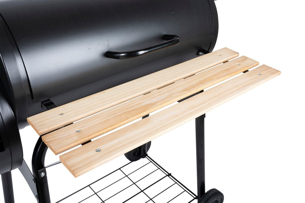 BBQ Collection 2-in-1 Smoker BBQ - Houtskool Barbeque - Buitenkeuken Barbecue - Grill en Smokerbarbecues - 104 x 58 x 114 cm