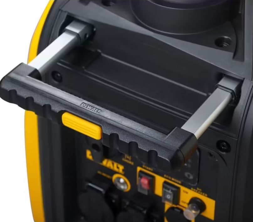 DeWALT DXGNi42E Inverter Benzine Generator 4200W – Geel/Zwart – 59,5 x 45 x 50 cm