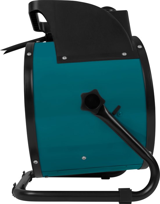 VONROC Elektrische kachel - ventilatorkachel - werkplaatskachel - krachtstroom 400V - 3300W/5000W - keramisch - thermostaat - voor ruimtes tot 48m2
