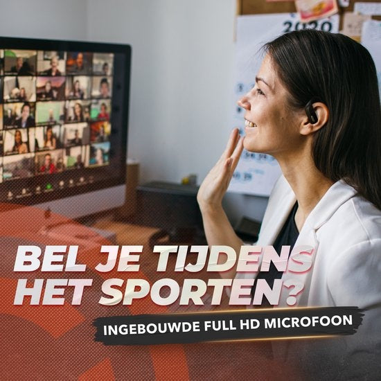 Cozey Draadloze Sport Oordopjes met Bluetooth - Hardlopen - Microfoon - Wireless Earphones