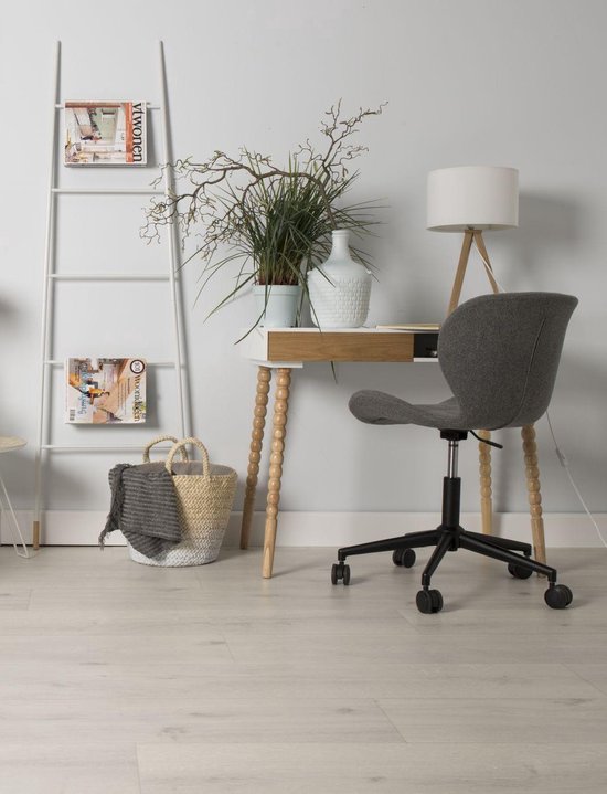 Tripod tafellamp hout - Zuiver - wit