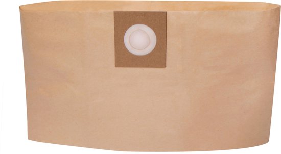 VONROC Stofzuigerzakken voor VC504AC, VC506AC & VC509AC nat-en droogzuiger/alleszuiger – 5 stuks