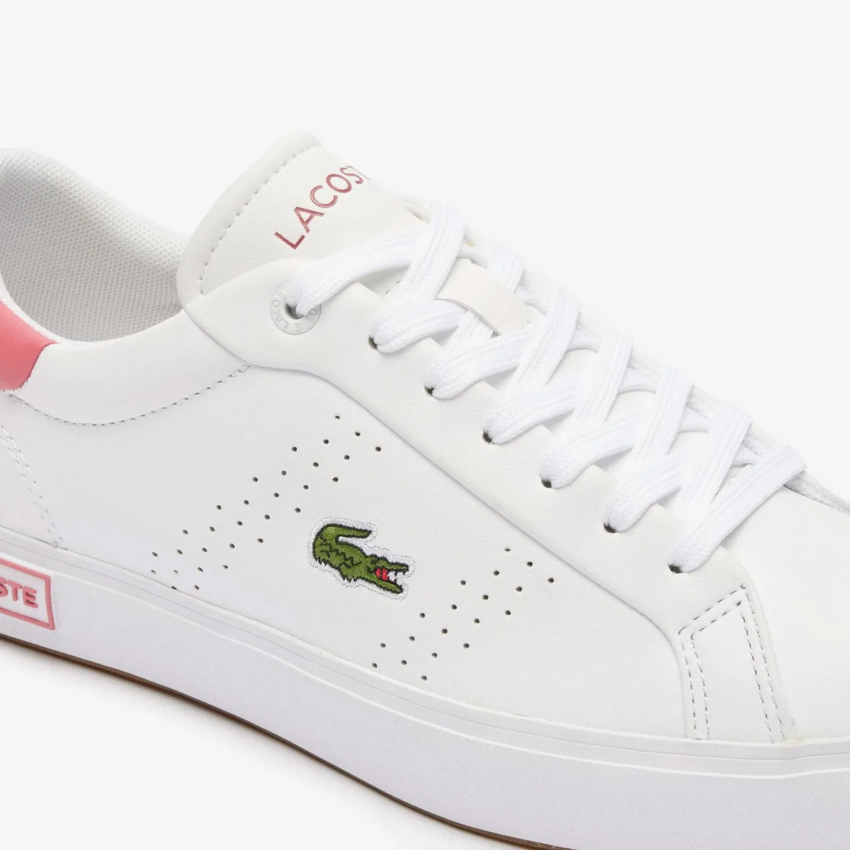 LACOSTE Powercourt 2.0 124 7 SFA wit/roze 42