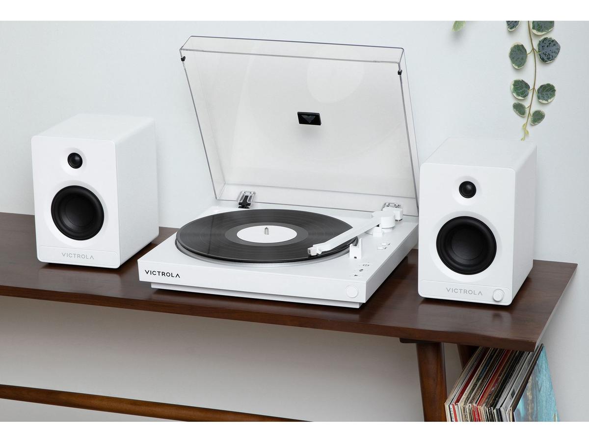 Victrola Automatische Platenspeler - Voorversterker - Bluetooth - White