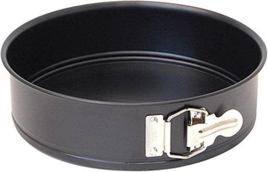alpina Springvorm - Anti-Aanbaklaag - Metaal - Ø 28 x 6,7 CM - Zwart