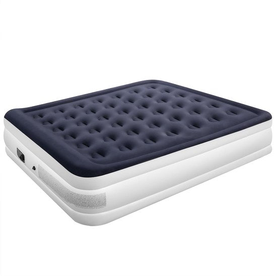 Zelfopblaasbaar Luchtbed Sapri L - 203 x 152 x 47 cm - Incl. Opbergtas
