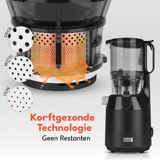 Lebenlang - Slow Juicer - Sapcentrifuge