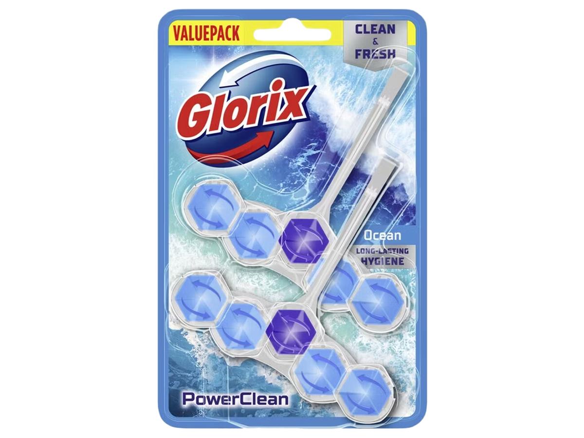 Glorix Toiletblok Ocean - Fris en Langdurig - 28 stuks - Blauw