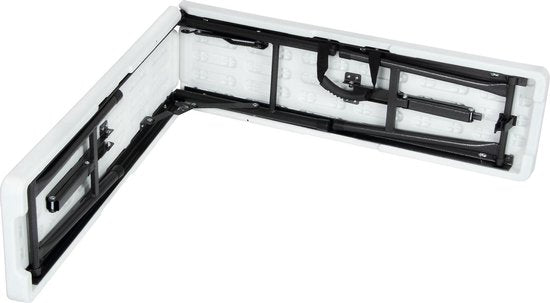 Tuinbank Inklapbaar - 8 Persoons - Picknickbank - Set van 2 stuks - Wit