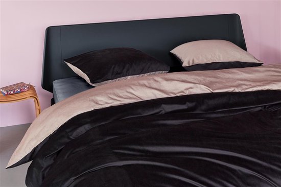 Beddinghouse Dutch Design Astro dekbedovertrek - Lits-Jumeaux XL - 260x200/220 cm - Zwart