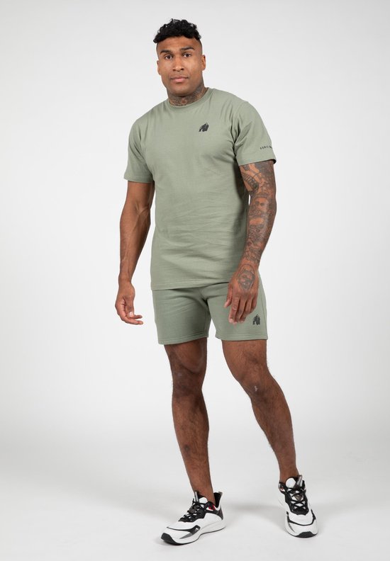Gorilla Wear Leon T-shirt - Sportshirt - Groen - XL