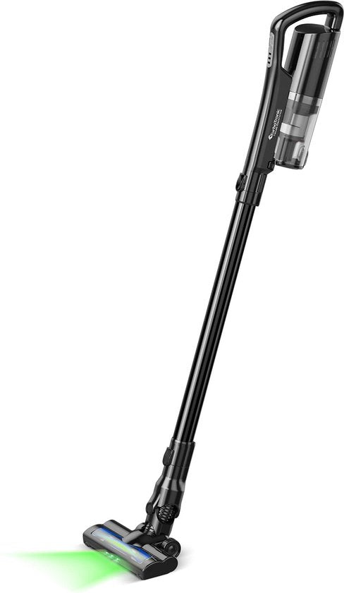 TurboTronic LZ6 Steelstofzuiger met Laser - 40 min - 120W - Zwart