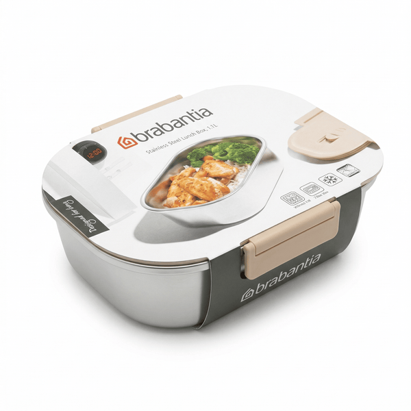 Brabantia Lunchtrommel 1,1L - 19,8 x 15,1 x 6,6 cm