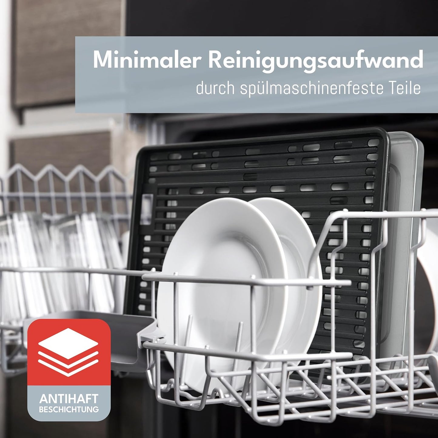 Lebenlang 2-in-1 Elektrische Grill – Tafel- en Staande Grill – 2000W – Voor Binnen en Buiten – Inclusief Grilltang – Anti-aanbaklaag