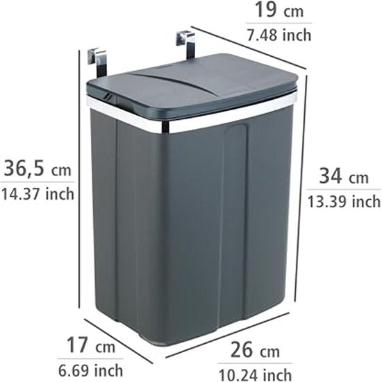 Wenko Deurvuilnisbak, 12 liter