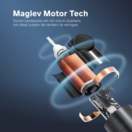 Bintoi® iSonic UV D600 - Elektrische Tandenborstel met UV-Sterilisator
