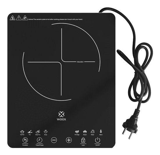 WOOX MX0237 Zwart Aanrecht 28 cm Inductiekookplaat zones 1 zone(s)