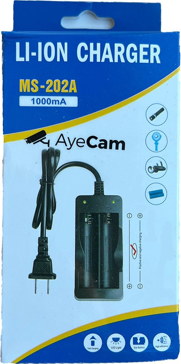 AyeCam Batterij Oplader – Voor Videodeurbel – Snelladen & Extra Gemak
