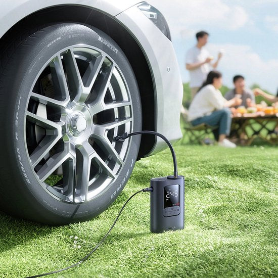 Baseus GoTrip VA1 - Auto Kompressor - 150 PSI - 12V - LED Verlichting