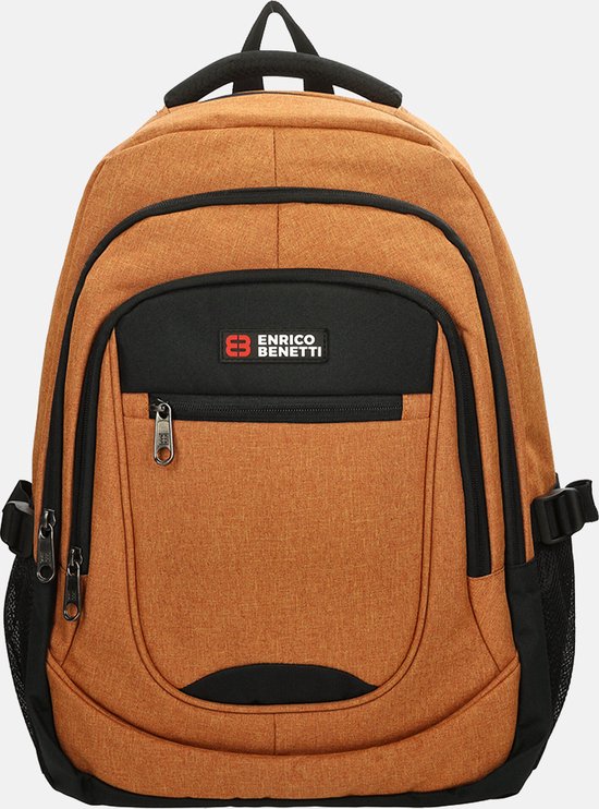 Enrico Benetti Hamburg Laptop Rugzak - 17" Laptop, 35,5 liter - 62125 - Roest