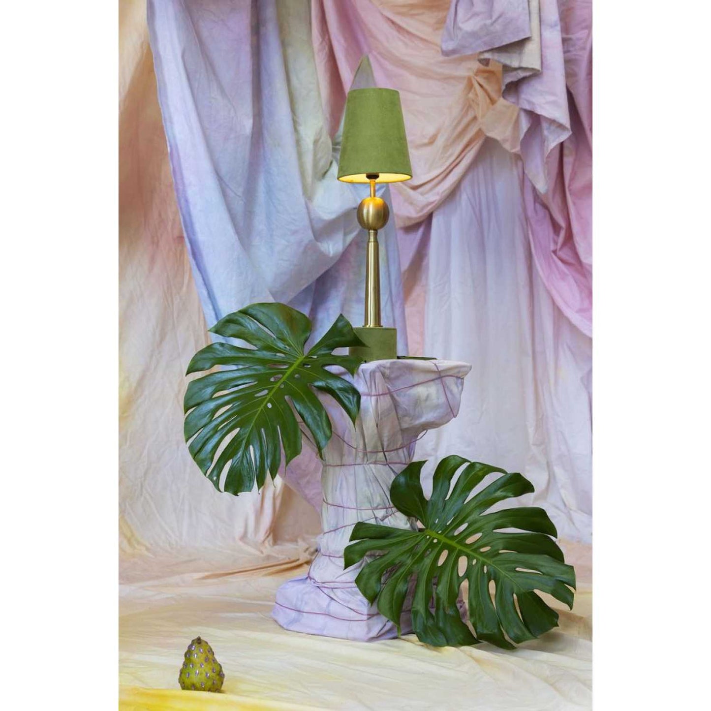 BOLD MONKEY Tafellamp - Groen - Aan en uit schakelaar - 18,00x20,00x64,00cm