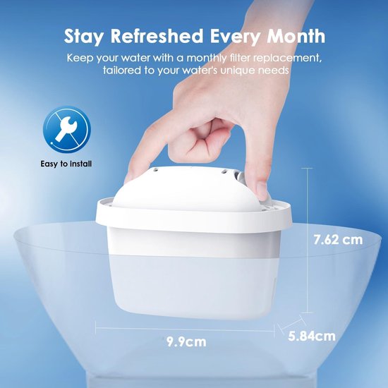 Waterdrop TÜV SÜD Gecertificeerde Filterpatroon - 6 stuks