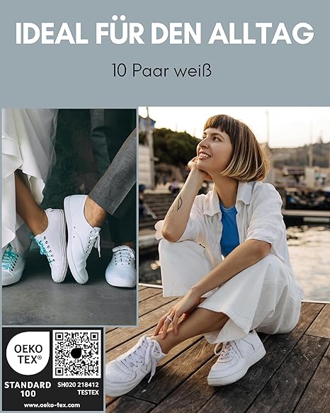 HELDENWERK 10 Pairs Invisible Trainer Socks – Ademend & Comfortabel – No-Show Sokken voor Mannen & Vrouwen – Zwart, Wit, Grijs