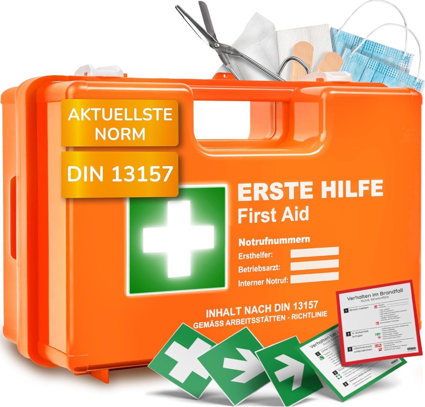Heldenwerk EHBO-doos - Compact - Oranje