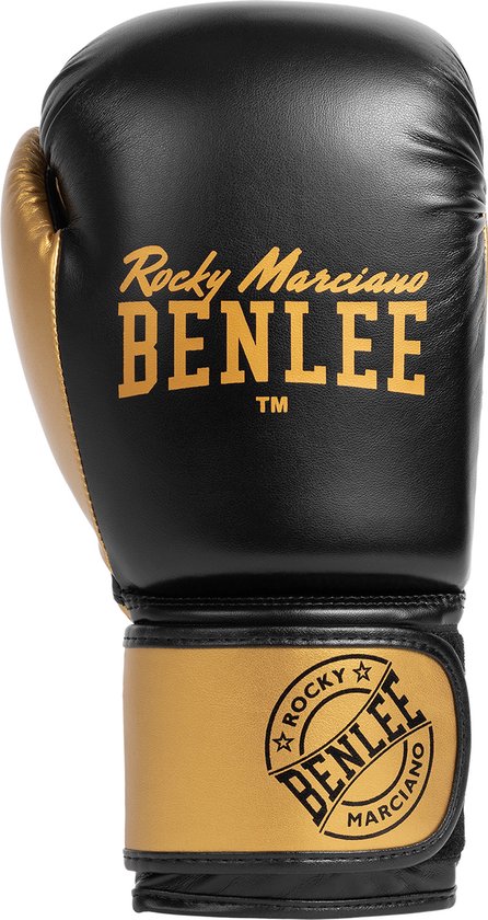 Benlee Carlos Kunstlederen Bokshandschoenen Zwart 10 oz
