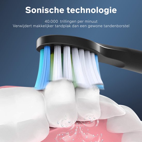Bintoi® iSonic UV D600 - Elektrische Tandenborstel met UV-Sterilisator