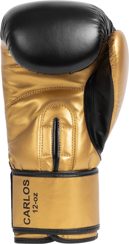Benlee Carlos Kunstlederen Bokshandschoenen Zwart 10 oz
