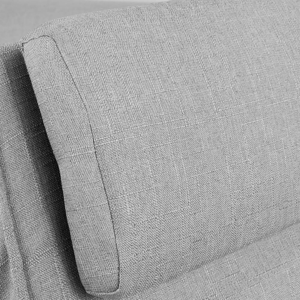 SoBuy Schommelstoel – Verstelbaar - max. 150 kg – 80 x 66 x 92 cm – Grijs