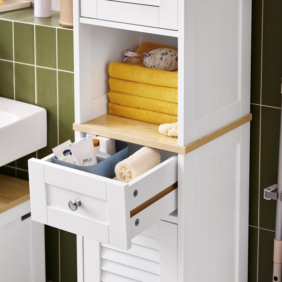 SoBuy Badkamerkast FRG236-WN