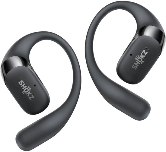 Shokz OpenFit 2 Open-ear Sporthoofdtelefoon – Draadloze Oordopjes – Zwart