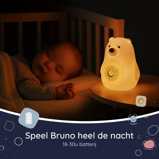 Numsy Bruno White Noise Machine Baby - Witte Ruis Apparaat - 2025
