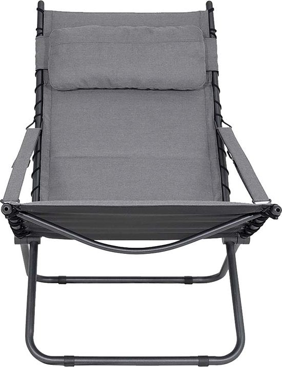 Crespo - Loungestoel - AP/262 - Tex-Comfort - Licht grijs