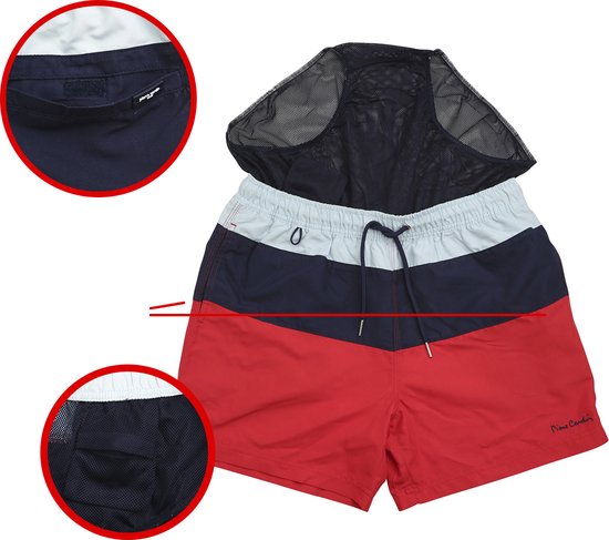 Pierre Cardin Zwembroeken Blocked Swim Short - Maat XL - Multi - Heren