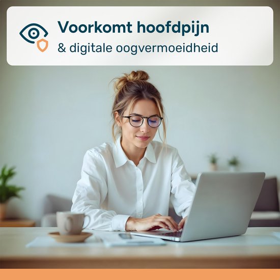 Alyze Blauw Licht Bril - Computer beeldscherm - Zonder sterkte met filter - Blue light glasses