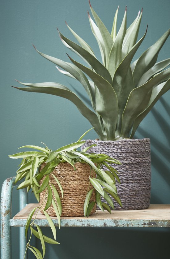 Atlantic Plantenmand – 26 x 26 x 24 cm – Lichtbruin