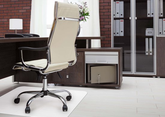Alpina Stoelmat - Vloerbeschermer - 90 x 90 CM - Transparant