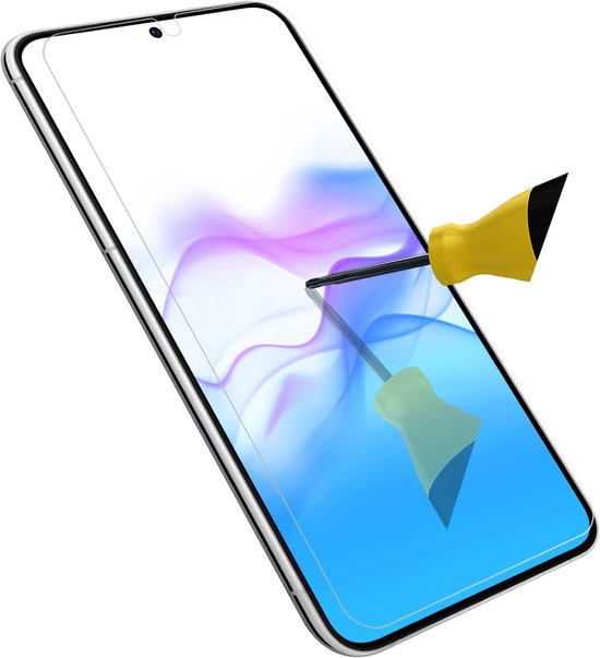 BeHello Samsung Galaxy S24+ Hoge impact glazen schermbeschermer