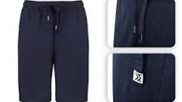 milanoro short jogging pants Black heren Maat XXL